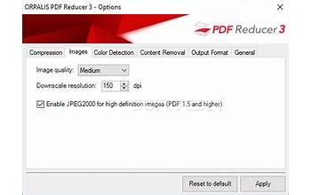 ORPALIS PDF Reducer Professional screenshot #2