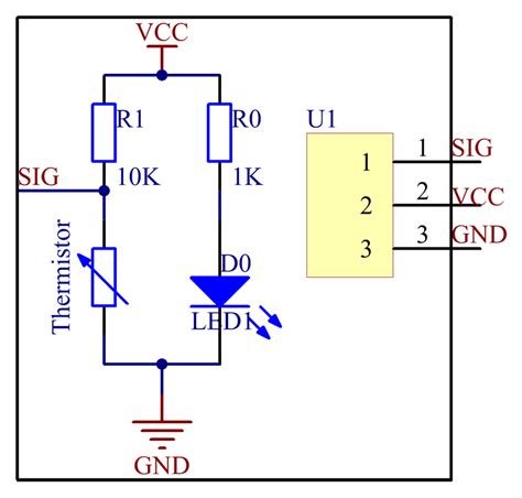 thermistor wiring diagram