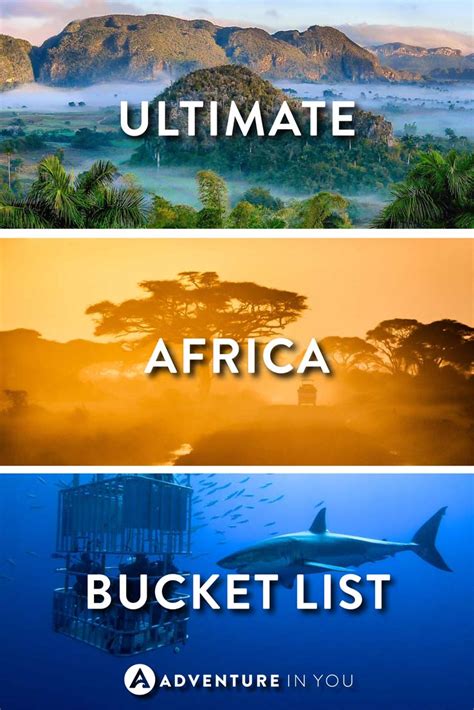 things to do in africa that needs to be on your bucket list