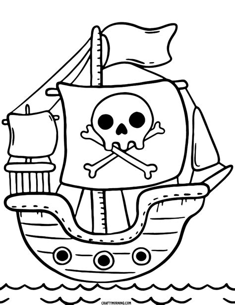 pirate coloring pages  activities