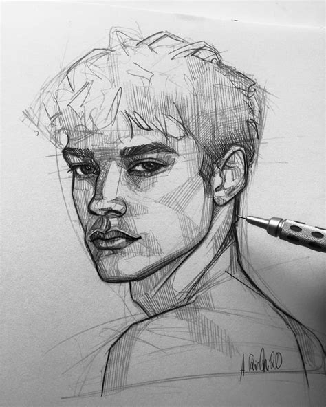 pencil sketch artist ani cinski drawing artwoonz portrait drawing