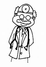 Doctor Coloring Pages Printable Kids Clipart Cliparts Dr Getcolorings Library Seuss Getdrawings Favorites Add sketch template