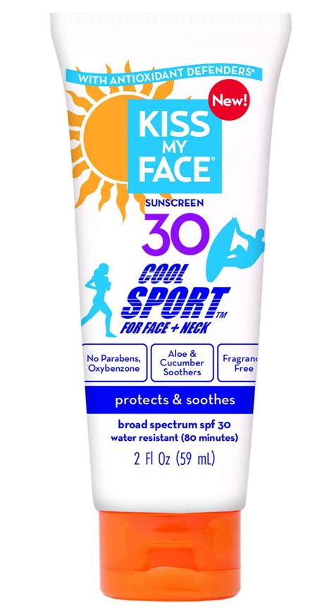 kiss my face cool sport for face new sunscreens for 2015