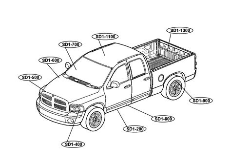 dodge ram truck coloring pages coloring home