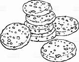 Cookie Drawing Chocolate Chip Biscuit Clipart Drawn Doodle Clip Paintingvalley Drawings Toothbrush Getdrawings sketch template