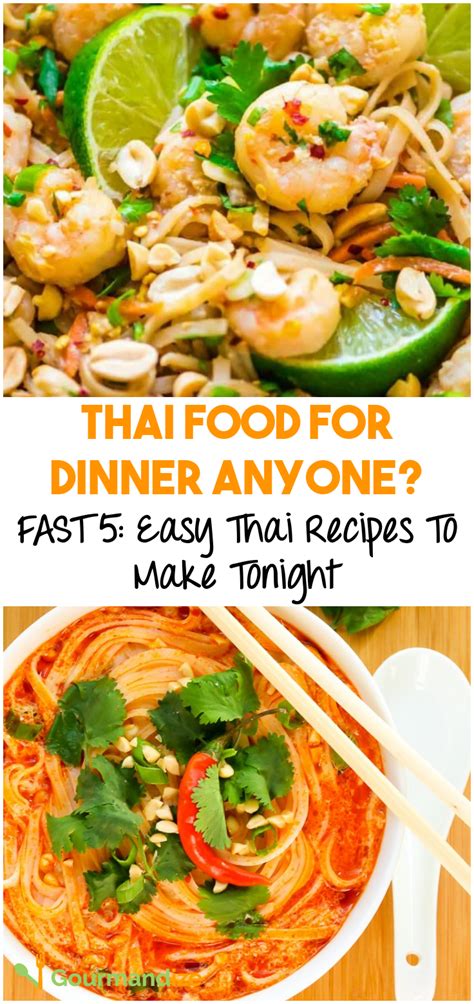 fast  easy thai recipes   tonight easy thai recipes thai