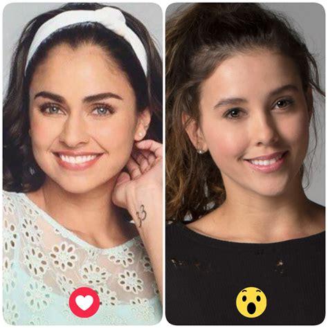 estas dos actrices son jóvenes hermosas televisa telenovelas facebook