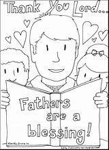 Father Coloring Fathers Happy sketch template