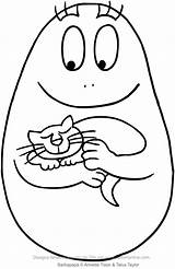 Colorare Barbapapa Coloring Disegni Kolorowanki Barbapapà Coloriages Colorear Barba Barbapapas Bambini Ami Cartonionline Bajki Litere Dessins Animes Rodzina Lettre sketch template