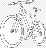 Colorare Bicicletta Disegno Banner2 Cleanpng Clipground Biciclette Creatività Sviluppare Trasparente sketch template