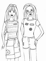 Barbie Coloring Pages Choose Board Kids Girls sketch template