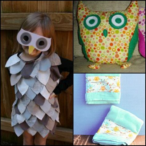 owl craft ideas allfreesewingcom