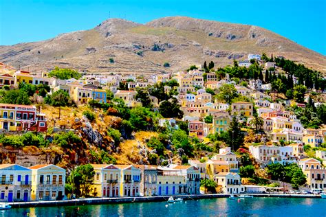 greek islands symi  local perspective