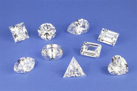 types  diamond cuts shapes  sizes