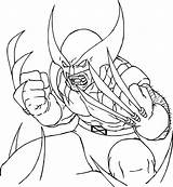 Wolverine Colorare Disegni Coloring sketch template