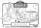 Thomas Marion Friends Brave Tale Activities Coloring Pages Colouring Choose Board sketch template