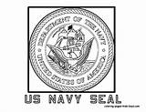 Coloring Military Navy Pages Seal Emblems Seals Naval Flag Sheets Print Color Insignia Symbol Kids Anchors Colors Popular Designlooter B5 sketch template