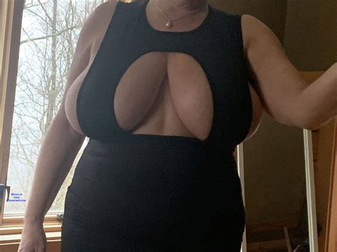 Little Black Dress Big Natural Breasts Preview January 2020 Voyeur Web