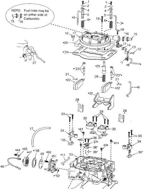 holley  barrel carburetor diagram general wiring diagram
