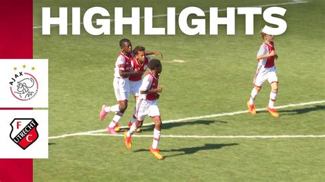exciting game highlights ajax  fc utrecht  youtube