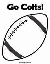 Colts Twistynoodle Steelers sketch template