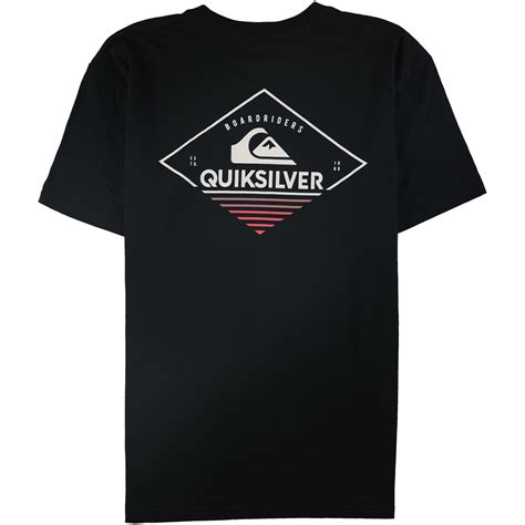 quiksilver quiksilver mens bermuda logo graphic  shirt walmartcom walmartcom