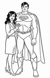 Lois Superhero Book Clark sketch template