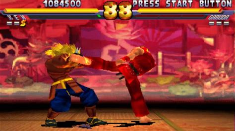 Street Fighter Ex2 Plus Ken Masters Me Vs Boss Garuda