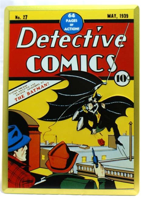 detective comics batman no 27 tin metal sign dc comic