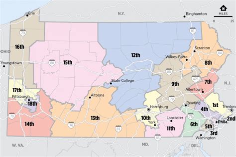 pa  election find  congressional map district   whos running