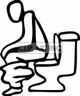 Pooping Clipart Clip Clipground Gif Person sketch template