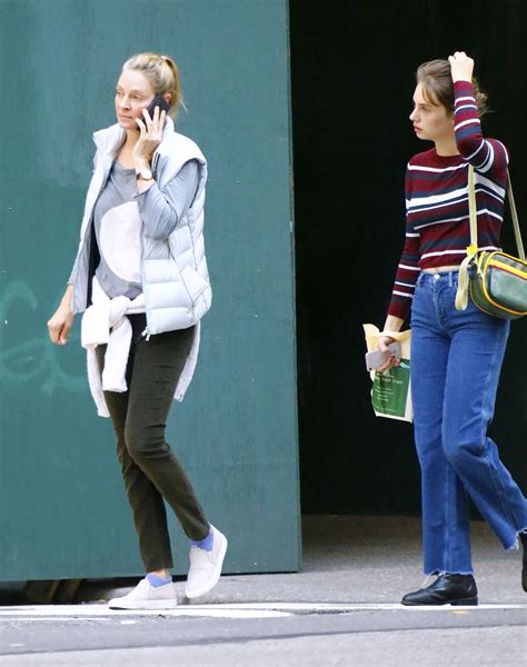 Uma Thurman With Her Daughter Maya Hawke In New York 10 03