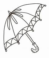 Umbrella Preschool Parapluie Bordar Riscos Inverno Chuva Chove Sombrinha Clipartmag sketch template