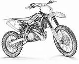 Ktm Drawing Colorare Coloring4free Colouring Dirtbike Easy Disegnidacolorare Paintingvalley sketch template