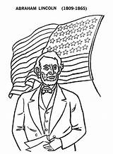 Lincoln Abraham Coloring War Civil Pages Presidents President Sheet Print Drawing Color Clipart Sheets Activity Printable Kids American Cartoon Presidential sketch template