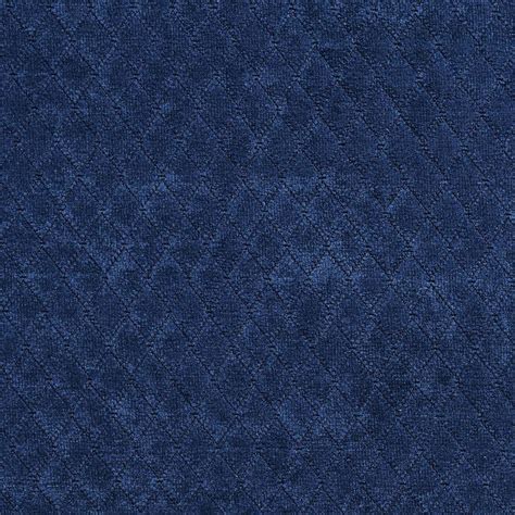 navy blue diamond stitched velvet upholstery fabric