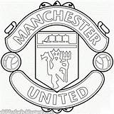 United Manchester Coloring Pages Emblem Unit Man Visit Del Wallpapers sketch template
