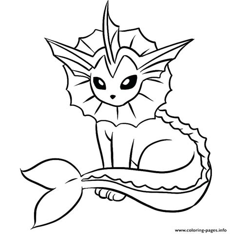 pokemon glaceon coloring pages  getcoloringscom  printable