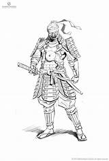Kombat Mortal Kenshi Ronin Warrior Dibujos Samurais Tremor Katana Artwork Personajes Guerreiro Ninja Salvo Guerrero Shinobi sketch template