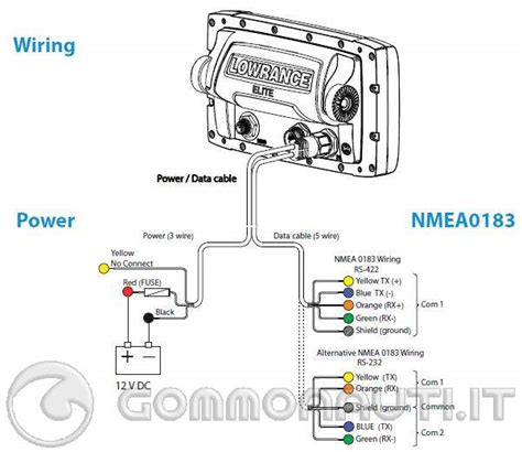 lowrance  pin wiring diagram lowrance elite  wiring  lead wiring diagram fuse wiring diagram