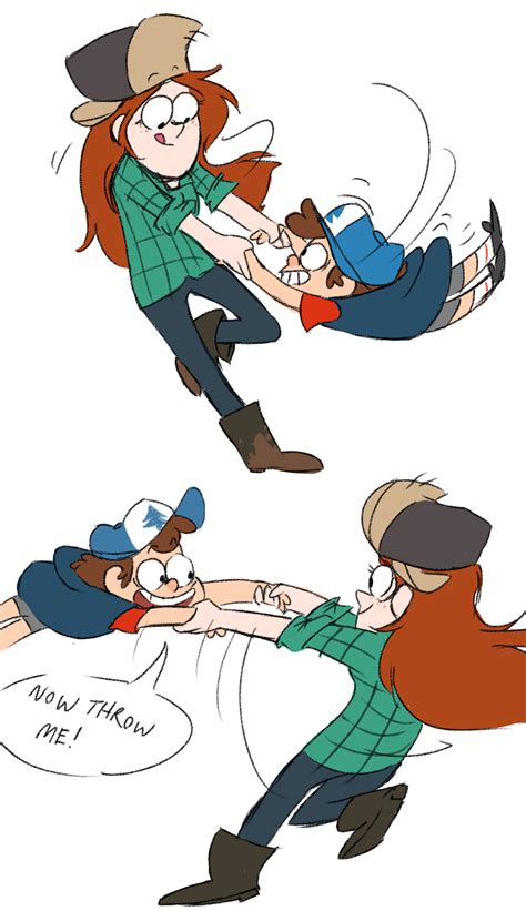 Comic Fan Art Long Post Gravity Falls Dipper Pines Wendy