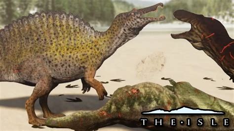 life  death   spinosaurus  isle youtube