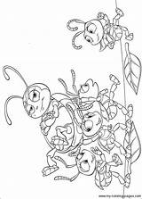 Coloring Pages Life Bugs Bug Disney Family Book Clipart Info Printable Books Sheets Clipground Cute Ministerofbeans Print Bookmark Title Read sketch template