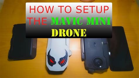 mavic mini setup tutorial youtube