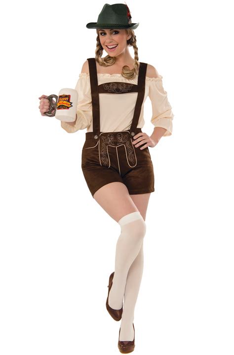 Lederhosen German Beer Oktoberfest Female Adult Costume Xs S Ebay