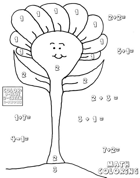 math homework coloring pages