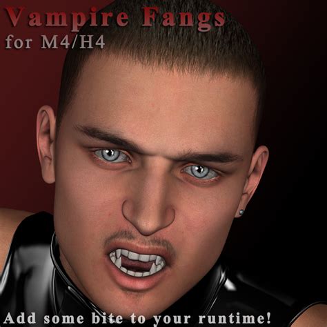 Fw Vampire Fangs For M4 H4 Freebie By Fwart On Deviantart