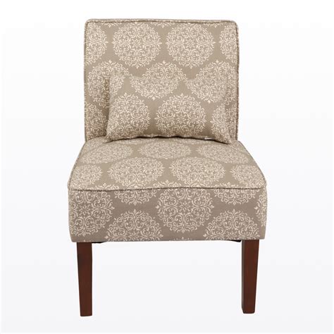 nova accent chair vintage damask pattern living essentials corp