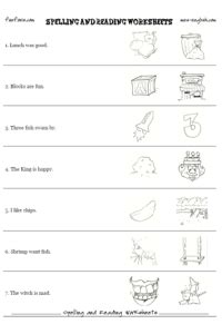 phonics worksheet templates reading