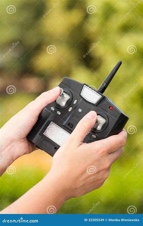 rc controller stock image image  receiver flying